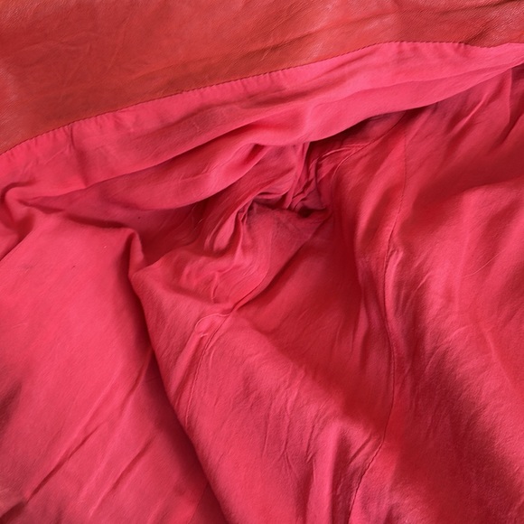 IRO lamb leather salinas moto jacket S/M - Picture 10 of 11